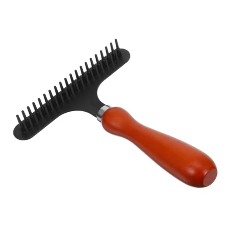 Long-Haired Dog Grooming Brush Steel Comb Pet Rake for Golden Retriever Husky German Shepherd - Efficient Hair Removal Tool коричневый
Long-Haired Dog Grooming Brush Steel Comb Pet Rake for Golden Retriever Husky German Shepherd - Efficient Hair Removal Tool коричневый