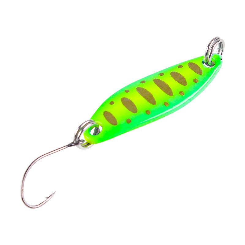 Красочная медная блесна для форели: 1.5г и 3.5г Рыболовная приманка для пресноводного сига 3.5g / 3.1cm A
Красочная медная блесна для форели: 1.5г и 3.5г Рыболовная приманка для пресноводного сига 3.5g / 3.1cm A