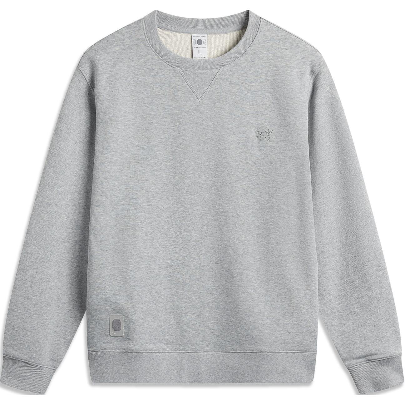 Li Ning China Color Series Solid Color Round Neck Pullover Casual Long Sleeve Sweatshirt Men sweatshirt Flower-Gray AWDU657-15 3XL
Li Ning China Color Series Solid Color Round Neck Pullover Casual Long Sleeve Sweatshirt Men sweatshirt Flower-Gray AWDU657-15 3XL