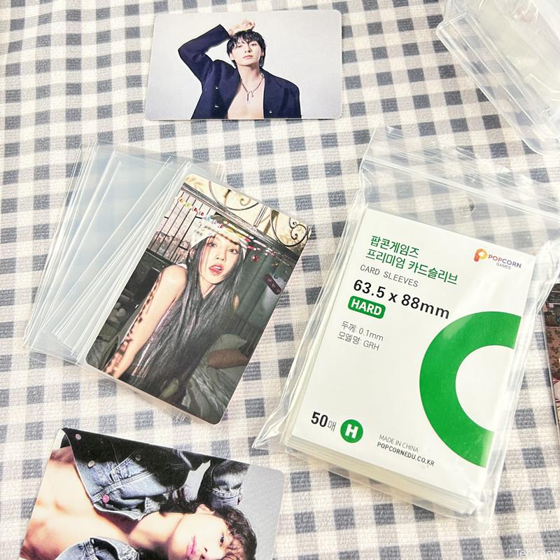 50PCS Korea Card Sleeves Clear Acid Free-No CPP HARD 3 Inch Photocard Film Album Binder Original Photo Card Flat Card Holder
50PCS Korea Card Sleeves Clear Acid Free-No CPP HARD 3 Inch Photocard Film Album Binder Original Photo Card Flat Card Holder