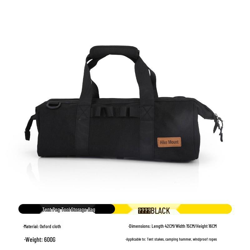 Outdoor Camping Tool Bag with Hammer and Peg Storage чёрный
Outdoor Camping Tool Bag with Hammer and Peg Storage чёрный