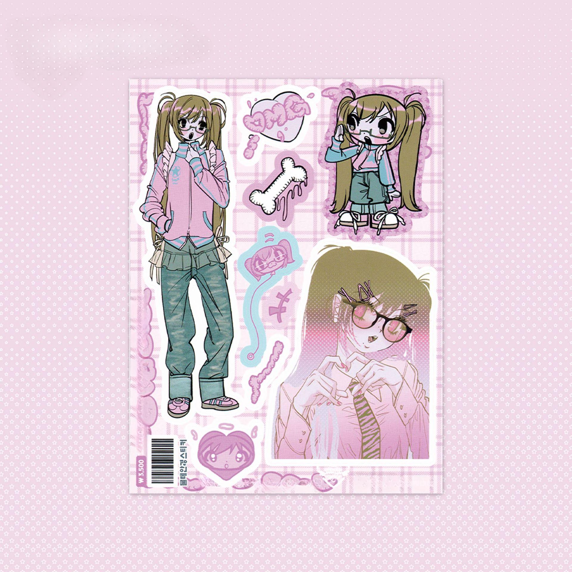 New Stickers Guka Character Hot Girl Maid Stickers Mobile Phone DIY Decoration Material
New Stickers Guka Character Hot Girl Maid Stickers Mobile Phone DIY Decoration Material