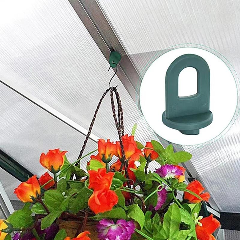 50Pcs Plastic Greenhouse Hanging Hooks Plant Flower Hanger Clips Garden Accessories Fastener Tied Buckle Green Pot Hanger Clip
50Pcs Plastic Greenhouse Hanging Hooks Plant Flower Hanger Clips Garden Accessories Fastener Tied Buckle Green Pot Hanger Clip