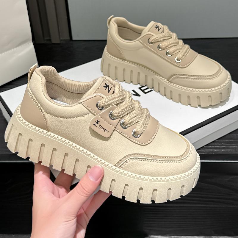 Spring and Autumn new sports and leisure ins platform leather single shoes board shoes 40 хакі
Spring and Autumn new sports and leisure ins platform leather single shoes board shoes 40 хакі