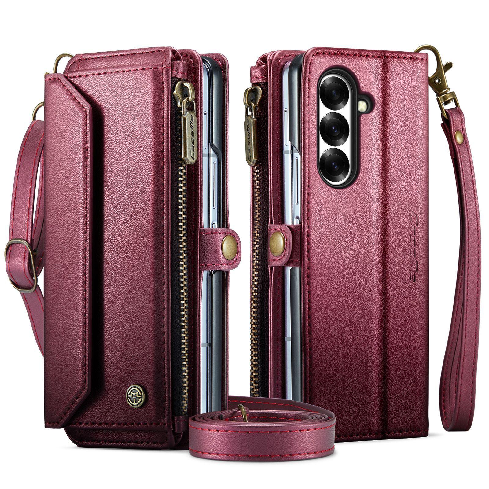 Crossbody Zipper Wallet Case For Samsung Z Fold7/Z Fold5 - PU Leather Card Holder Flip Cover Z Fold7 червоний
Crossbody Zipper Wallet Case For Samsung Z Fold7/Z Fold5 - PU Leather Card Holder Flip Cover Z Fold7 червоний