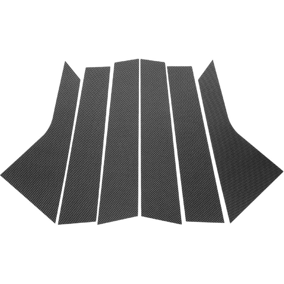 6 Pcs Door Pillar Window Trim for Hyundai Elantra 2021-2023 Carbon Fiber Pattern Black Front Rear Left Right Anti Scratch Sticker Pillar Posts Cover
6 Pcs Door Pillar Window Trim for Hyundai Elantra 2021-2023 Carbon Fiber Pattern Black Front Rear Left Right Anti Scratch Sticker Pillar Posts Cover