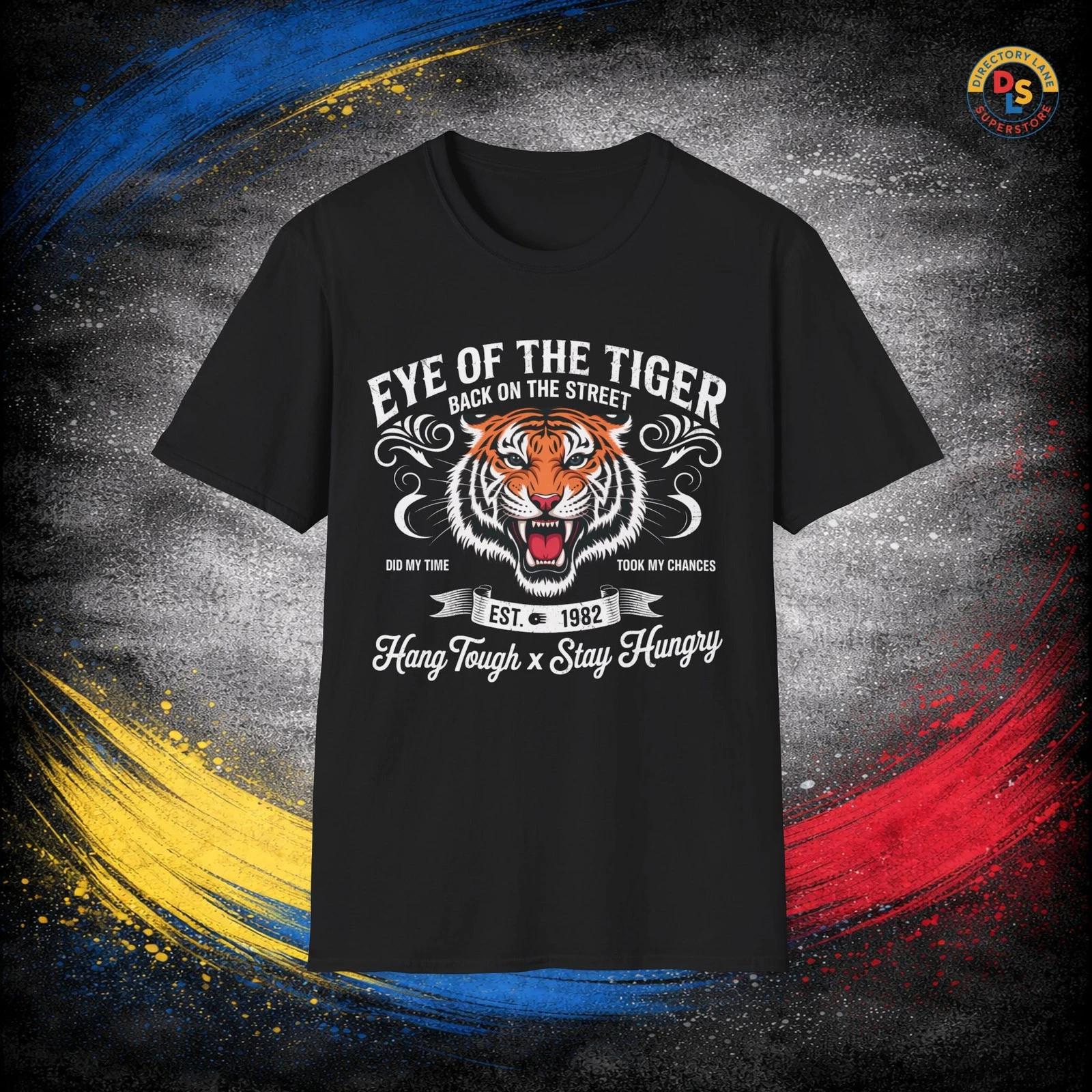 Eye of the Tiger T-Shirt Unisex Softstyle Tee 4XL
Eye of the Tiger T-Shirt Unisex Softstyle Tee 4XL