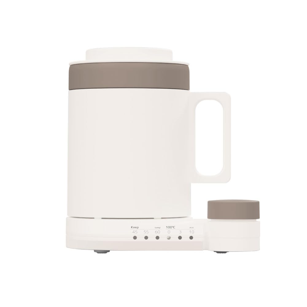 THANKO Fully Washable Electric Kettle, Electric Pot, Water Boiler, Mug Cup Type, Perfect for Real Hot Water and Drinks [Mug Kettle that Can Be Boiled
THANKO Fully Washable Electric Kettle, Electric Pot, Water Boiler, Mug Cup Type, Perfect for Real Hot Water and Drinks [Mug Kettle that Can Be Boiled