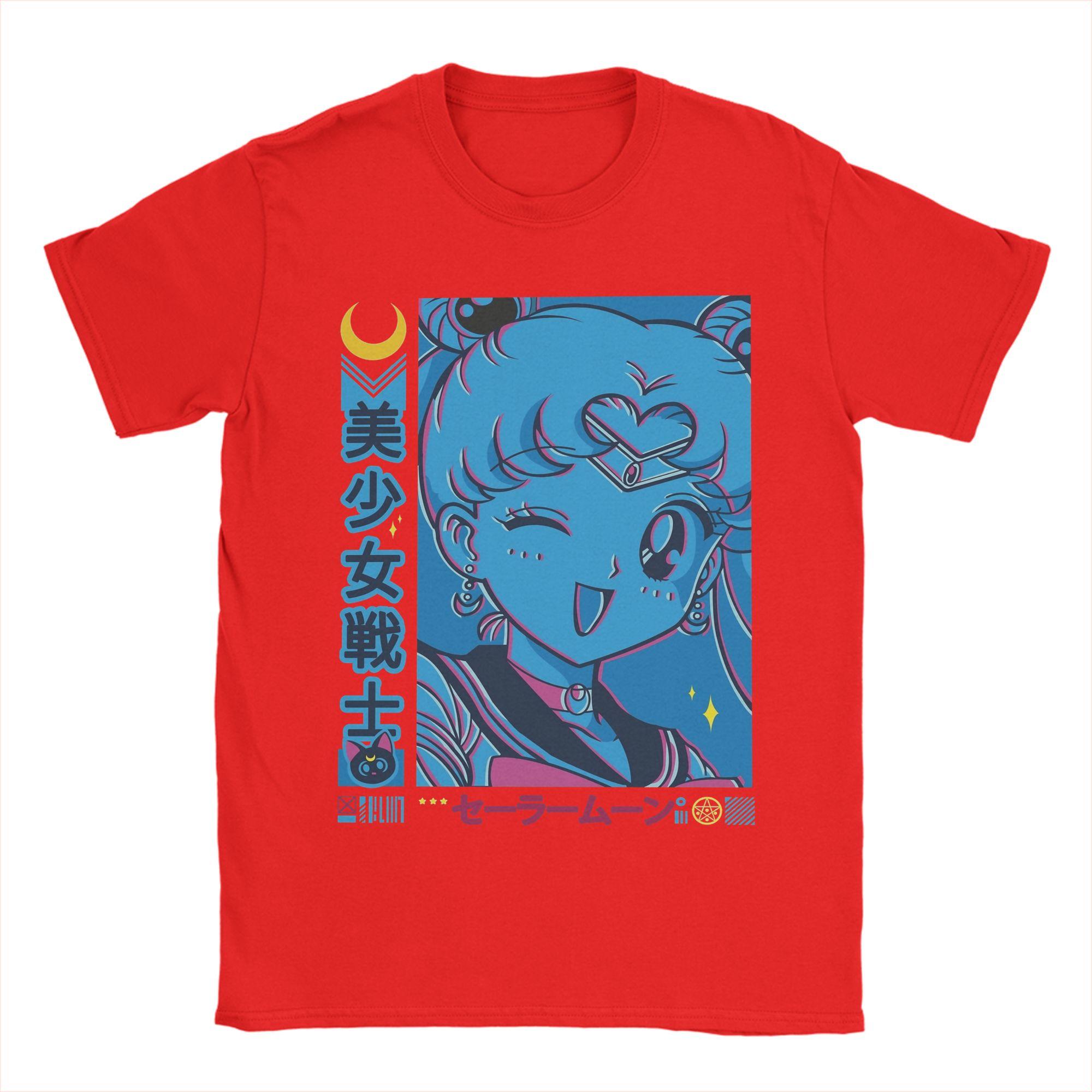 Unisex TShirt Sailors Moons Crazy Cotton Tees Short Sleeve T Shirt Crew Neck Tops Printed S
Unisex TShirt Sailors Moons Crazy Cotton Tees Short Sleeve T Shirt Crew Neck Tops Printed S