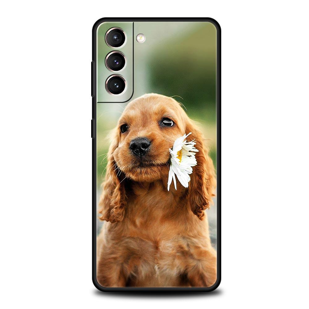 Милый чехол для телефона с собакой кокер-спаниеля для Samsung Galaxy S24 S23 S22 S20 Ultra S21 FE 5G S10 S9 Plus S10E, мягкий силиконовый чехол Samsung S10
Милый чехол для телефона с собакой кокер-спаниеля для Samsung Galaxy S24 S23 S22 S20 Ultra S21 FE 5G S10 S9 Plus S10E, мягкий силиконовый чехол Samsung S10