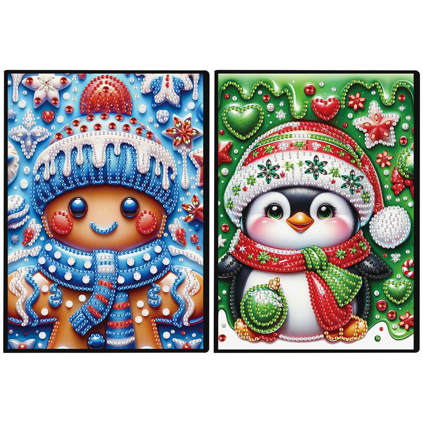 2pcs Partial DIY 50 Pages A5 Diamond Painting Notebook Diamond Art Diary Book Kits Crystal Painting Notepad for Adults Beginner
2pcs Partial DIY 50 Pages A5 Diamond Painting Notebook Diamond Art Diary Book Kits Crystal Painting Notepad for Adults Beginner