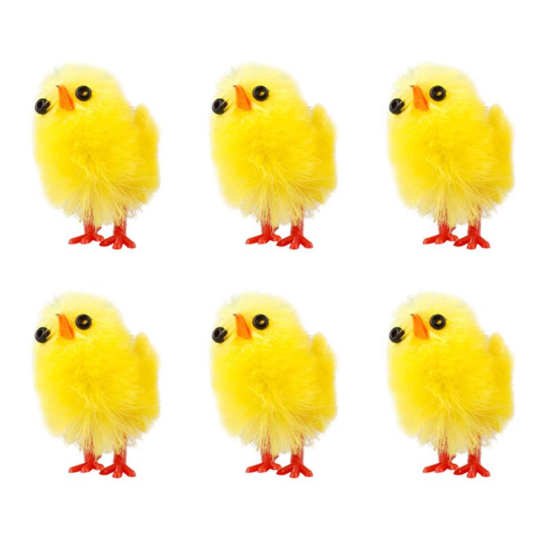 6Pcs Easter Decor Miniature Chicks Realistics Chick Figurine Baby Chick Plastic Yellow Chicks Easter Table Ornaments Decoration
6Pcs Easter Decor Miniature Chicks Realistics Chick Figurine Baby Chick Plastic Yellow Chicks Easter Table Ornaments Decoration