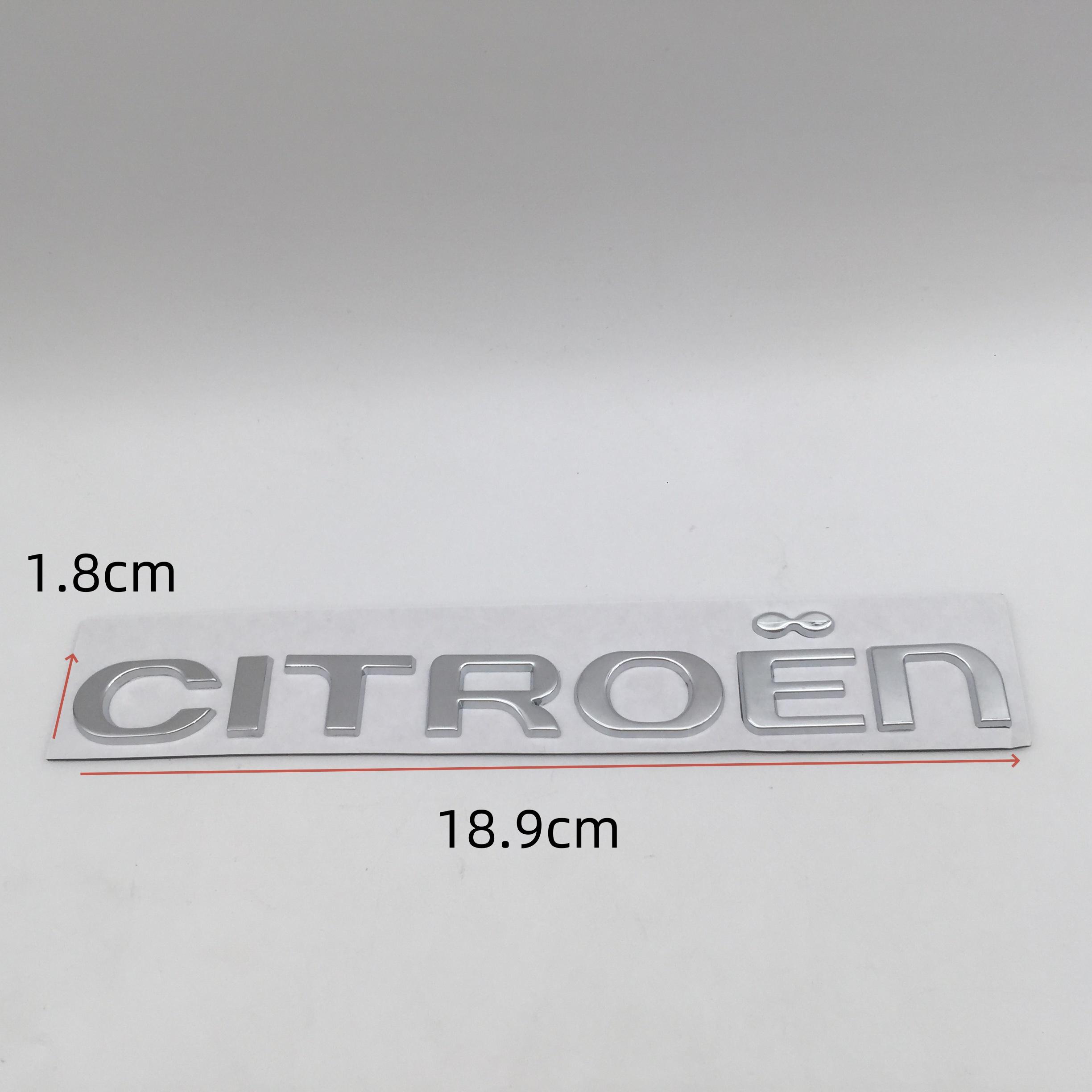 1pcs 3D metal for Citroen Car letters Front Hood Emblem Bonnet Sticker Rear tail Trunk Badge Decal Styling auto accessories
1pcs 3D metal for Citroen Car letters Front Hood Emblem Bonnet Sticker Rear tail Trunk Badge Decal Styling auto accessories
