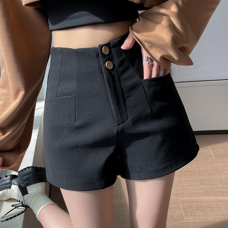 Plus Size Korean Style Black High-Waisted Wide-Leg Shorts - Versatile, Slimming, Casual, Sexy Summer Wear for Women XS
Plus Size Korean Style Black High-Waisted Wide-Leg Shorts - Versatile, Slimming, Casual, Sexy Summer Wear for Women XS