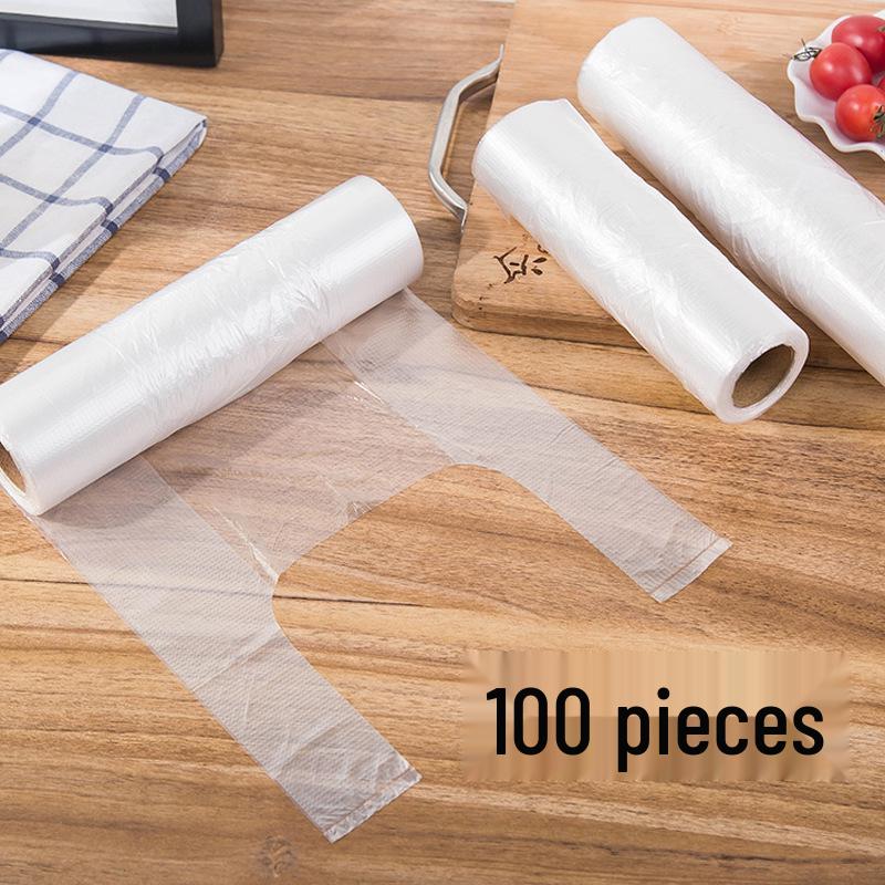 Vest-Style Tear-Off Roll Food Preservation Bags - Large, Medium, Small Sizes for Household and Fruit Storage Small 28x25cm
Vest-Style Tear-Off Roll Food Preservation Bags - Large, Medium, Small Sizes for Household and Fruit Storage Small 28x25cm