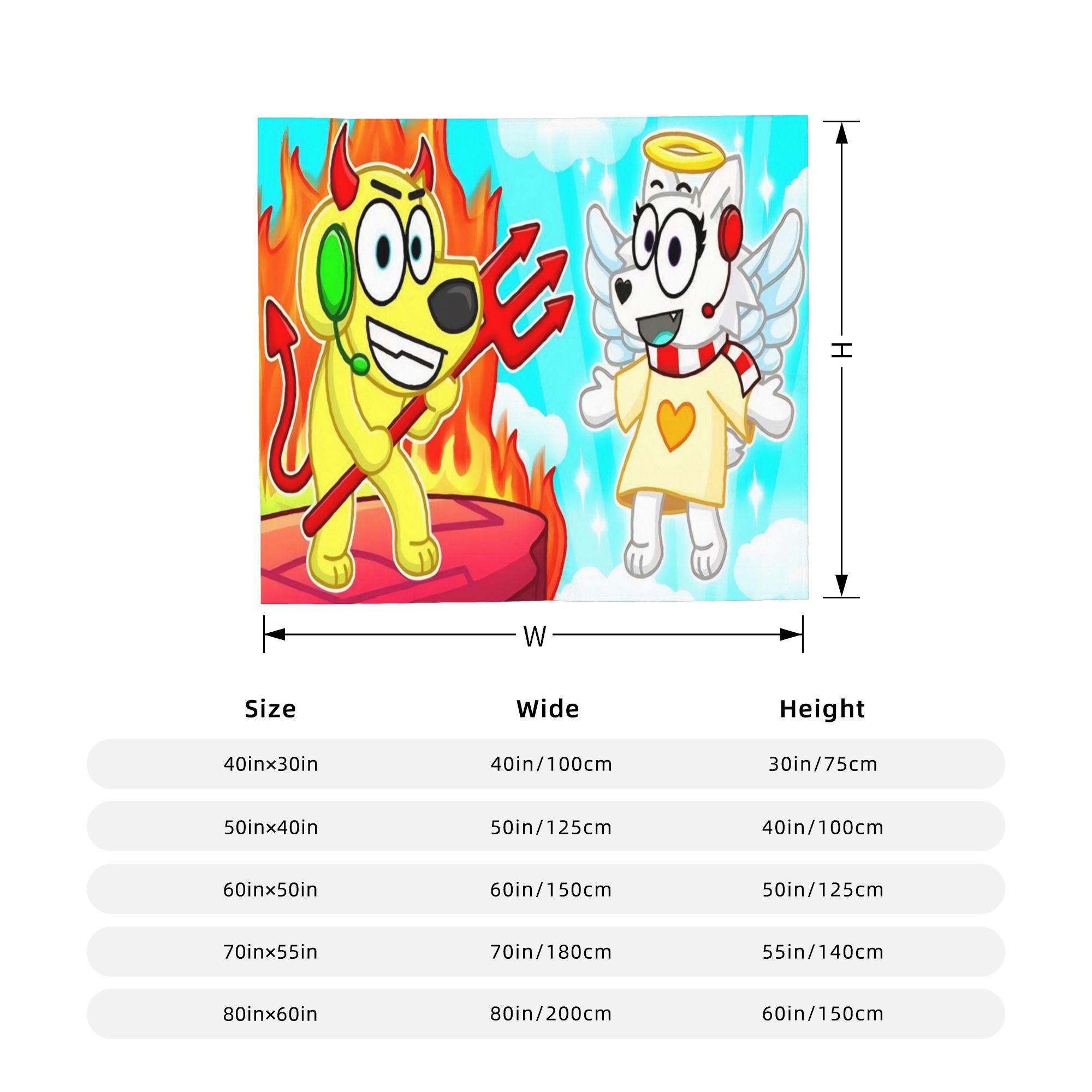 Tylers And Snowi Gaming Fleece Blankets Game Anime Customized Throw Blankets for Home Hotel Sofa 125*100cm Rug Piece 150x200cm
Tylers And Snowi Gaming Fleece Blankets Game Anime Customized Throw Blankets for Home Hotel Sofa 125*100cm Rug Piece 150x200cm