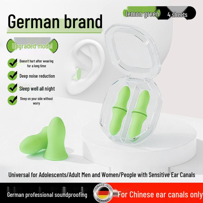 Zhuo Chen Sleep Earplugs: Super Soundproof, Secure Fit, Comfortable for Long Wear, Slow Rebound, In Stock
Zhuo Chen Sleep Earplugs: Super Soundproof, Secure Fit, Comfortable for Long Wear, Slow Rebound, In Stock