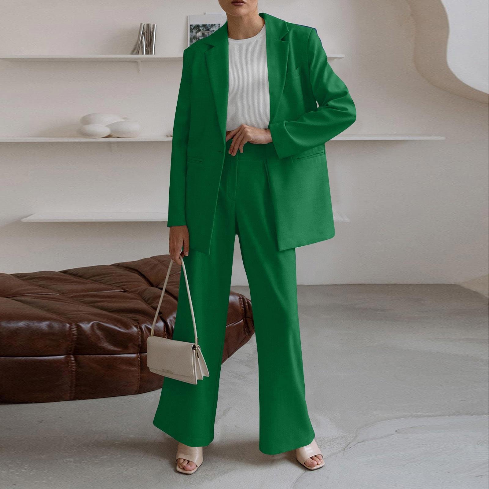 Женский осенний комплект, повседневные свободные длинные куртки и широкие брюки с карманами XXL зелёный
Женский осенний комплект, повседневные свободные длинные куртки и широкие брюки с карманами XXL зелёный