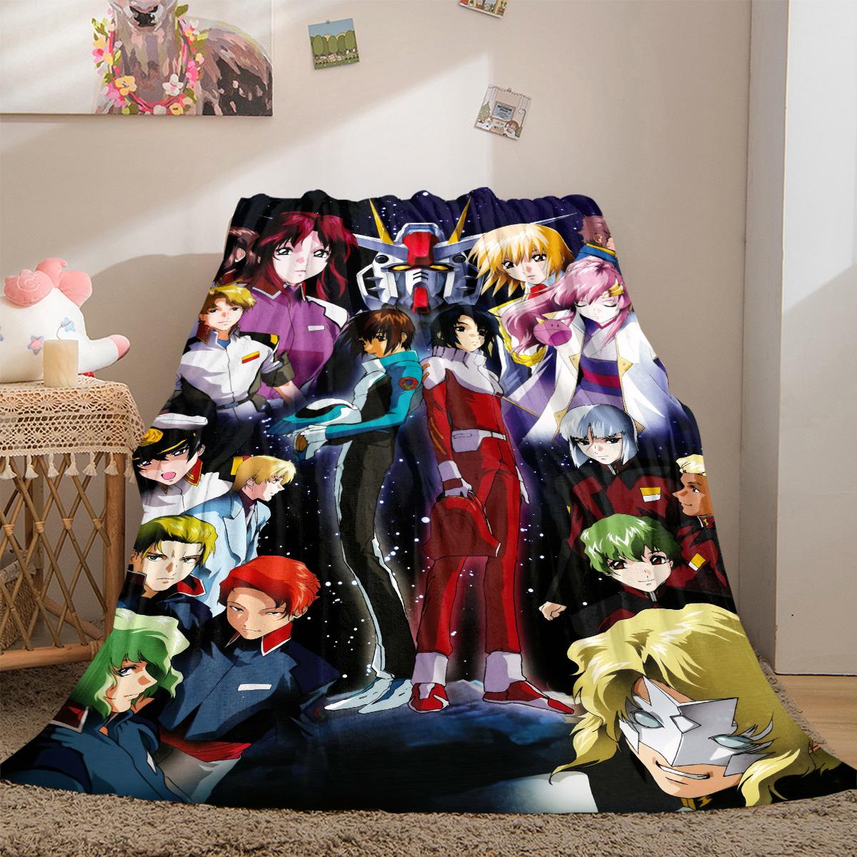 Anime Mobile Suit Gundam Soft Flannel Blanket Lightweight Cozy Microfiber Blanket for Couch Bed LXR106 75x90cm
Anime Mobile Suit Gundam Soft Flannel Blanket Lightweight Cozy Microfiber Blanket for Couch Bed LXR106 75x90cm