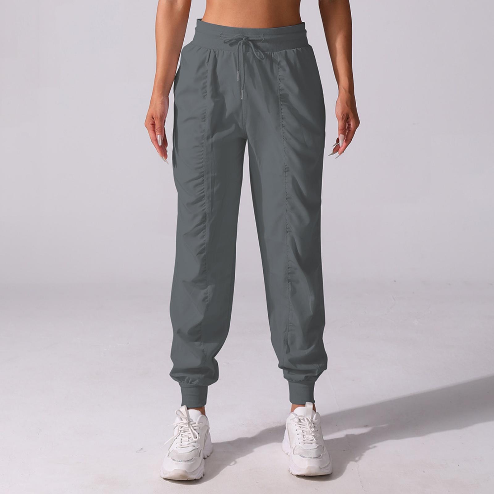 Women s Drawstring Pleated Sports Pants Summer Quick-drying Running Fitness Casual Pants Lightweight Straight Leg Cropped Pants M
Women s Drawstring Pleated Sports Pants Summer Quick-drying Running Fitness Casual Pants Lightweight Straight Leg Cropped Pants M