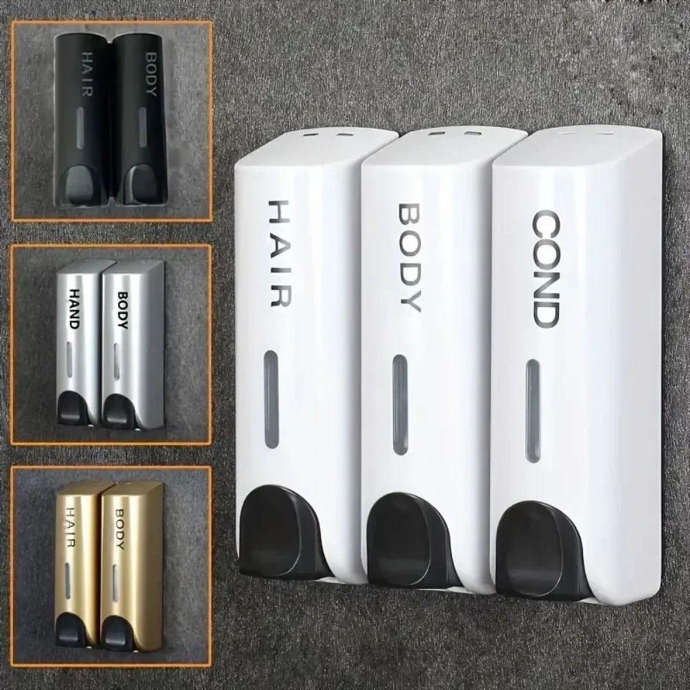 Refillable Wall Mounted Soap Dispenser Manual Press Hand Soap Jar Shampoo Liquid Bottle Hotel White 2 Head
Refillable Wall Mounted Soap Dispenser Manual Press Hand Soap Jar Shampoo Liquid Bottle Hotel White 2 Head