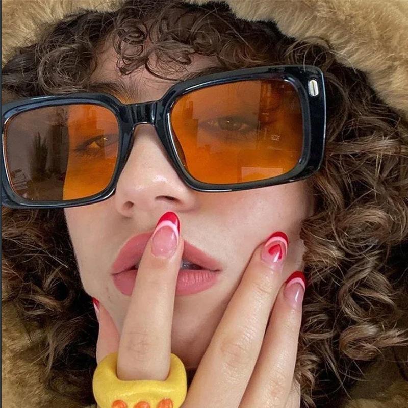 Fashion New Personalized Trendy Women Sunglasses Retro Hip Hop Sun Glasses Square Glasses Outdoor Anti Uv Eyeglasses Party Eyewear Uv400
Fashion New Personalized Trendy Women Sunglasses Retro Hip Hop Sun Glasses Square Glasses Outdoor Anti Uv Eyeglasses Party Eyewear Uv400