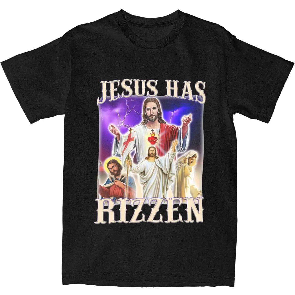 Men Women Jesus Has Rizzen Rizz Humor Christ Gag Gift T-Shirts Apparel Cotton Funny Catholic Jesus Meme T Shirts Tee Clothes Unisex 4XL
Men Women Jesus Has Rizzen Rizz Humor Christ Gag Gift T-Shirts Apparel Cotton Funny Catholic Jesus Meme T Shirts Tee Clothes Unisex 4XL