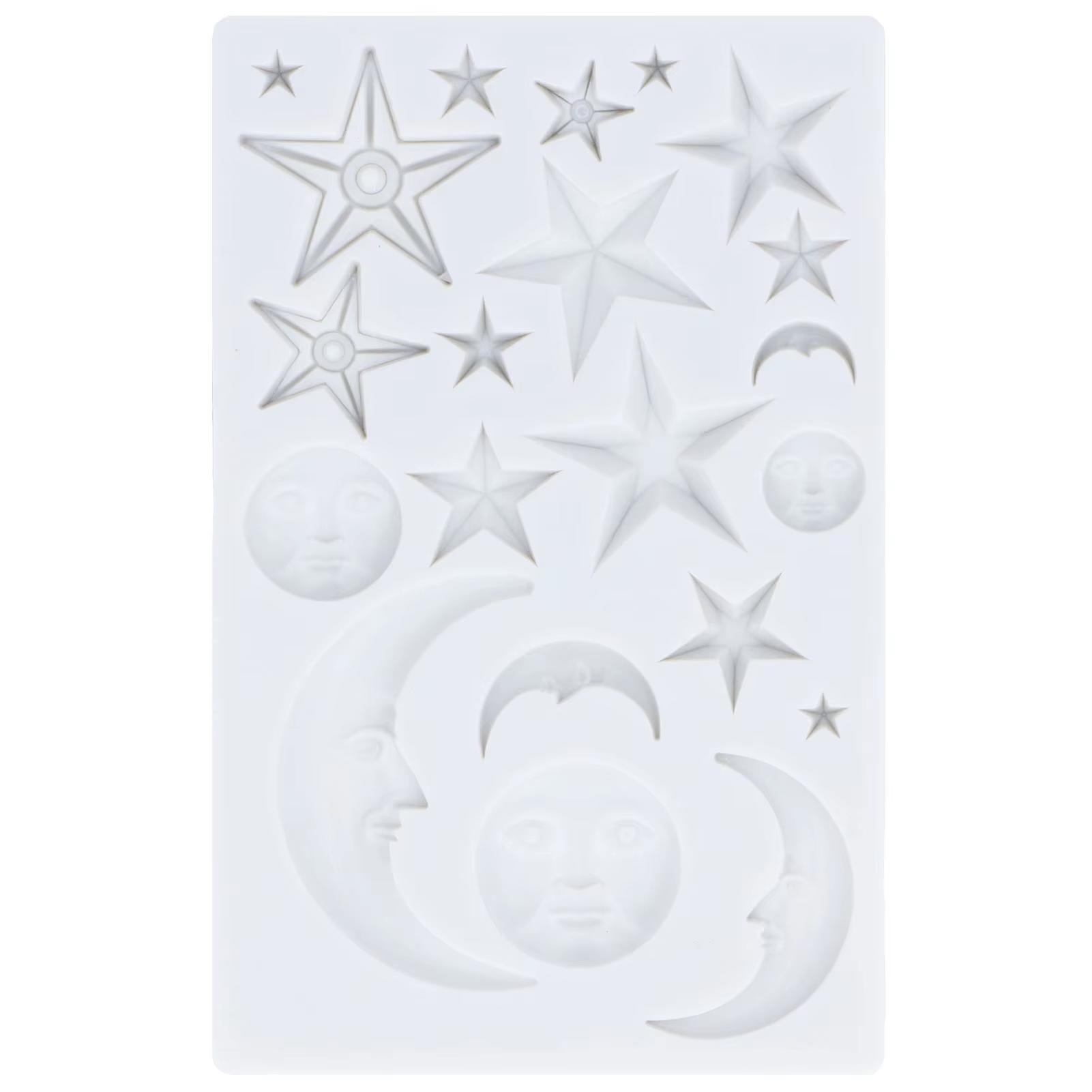 ZK20 Silicone Fondant Mold Star Moon Face Nonstick Food Grade Silicone Reusable Heat Resistant Odorless Chocolate Molds белый
ZK20 Silicone Fondant Mold Star Moon Face Nonstick Food Grade Silicone Reusable Heat Resistant Odorless Chocolate Molds белый