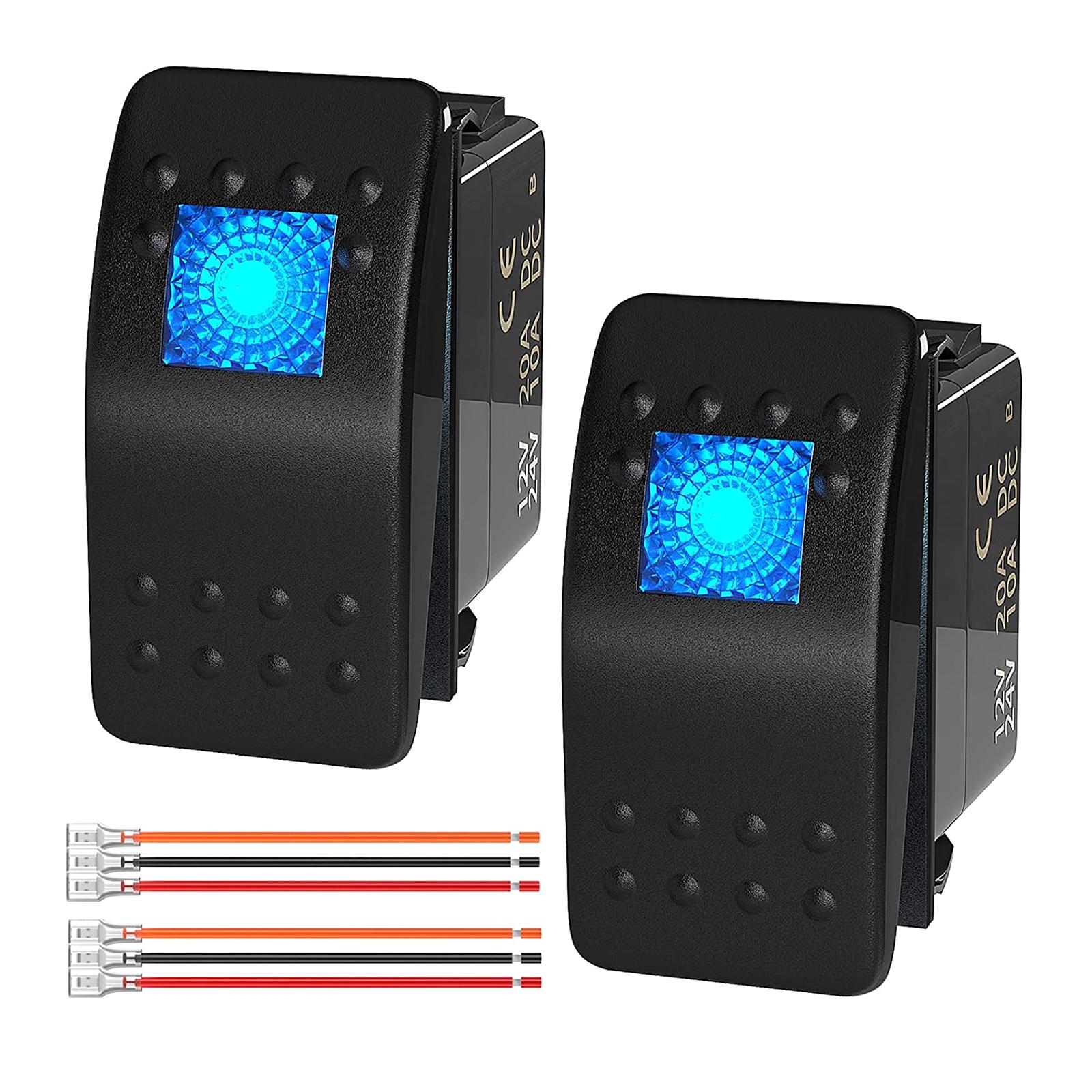 12 В 24 В водонепроницаемые розетки, переключатели, светодиодные, 3-контактные, автомобильные, электронные, кнопка включения/выключения питания, тумблер для автодома, лодки, 2 шт.
12 В 24 В водонепроницаемые розетки, переключатели, светодиодные, 3-контактные, автомобильные, электронные, кнопка включения/выключения питания, тумблер для автодома, лодки, 2 шт.