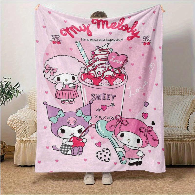 1pc, Sanrio My Melody Sweet Day Home Decor Flannel Blanket: Perfect Gift for Bedroom, Living Room, Travel, Camping, Car, Beach, Office Nap, Cozy Sofa 130x150cm
1pc, Sanrio My Melody Sweet Day Home Decor Flannel Blanket: Perfect Gift for Bedroom, Living Room, Travel, Camping, Car, Beach, Office Nap, Cozy Sofa 130x150cm