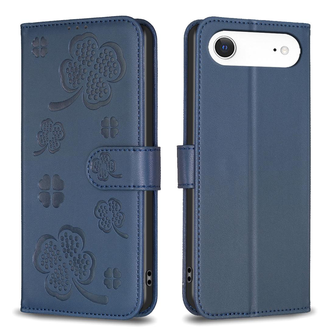 For iPhone 17 Air Case Clover Pattern Wallet Stand View Leather Phone Cover Blue
For iPhone 17 Air Case Clover Pattern Wallet Stand View Leather Phone Cover Blue