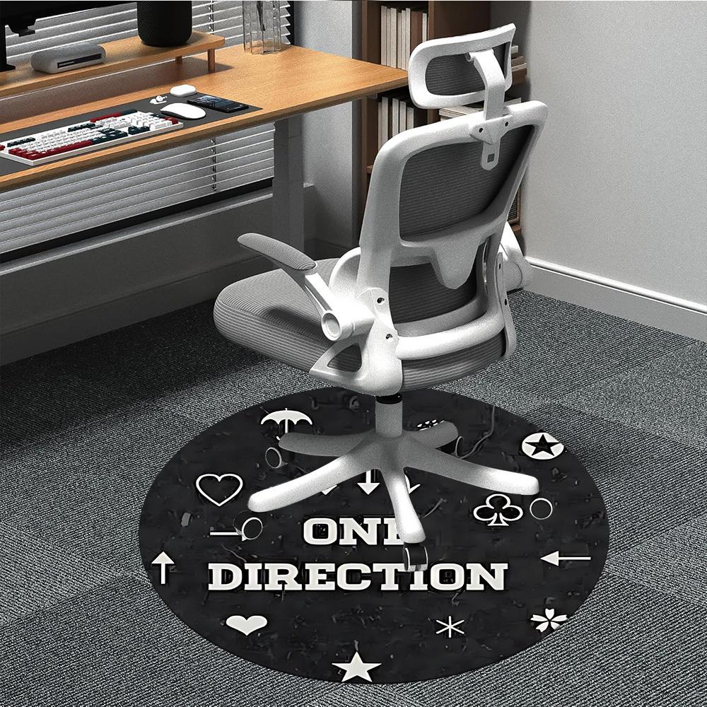 1pc ONE DIRECTION Chair Carpet for Office Non Slip, Lightweight, Machine Washable Rug for Office, Sleeping, Room Holiday Decor 80cm
1pc ONE DIRECTION Chair Carpet for Office Non Slip, Lightweight, Machine Washable Rug for Office, Sleeping, Room Holiday Decor 80cm