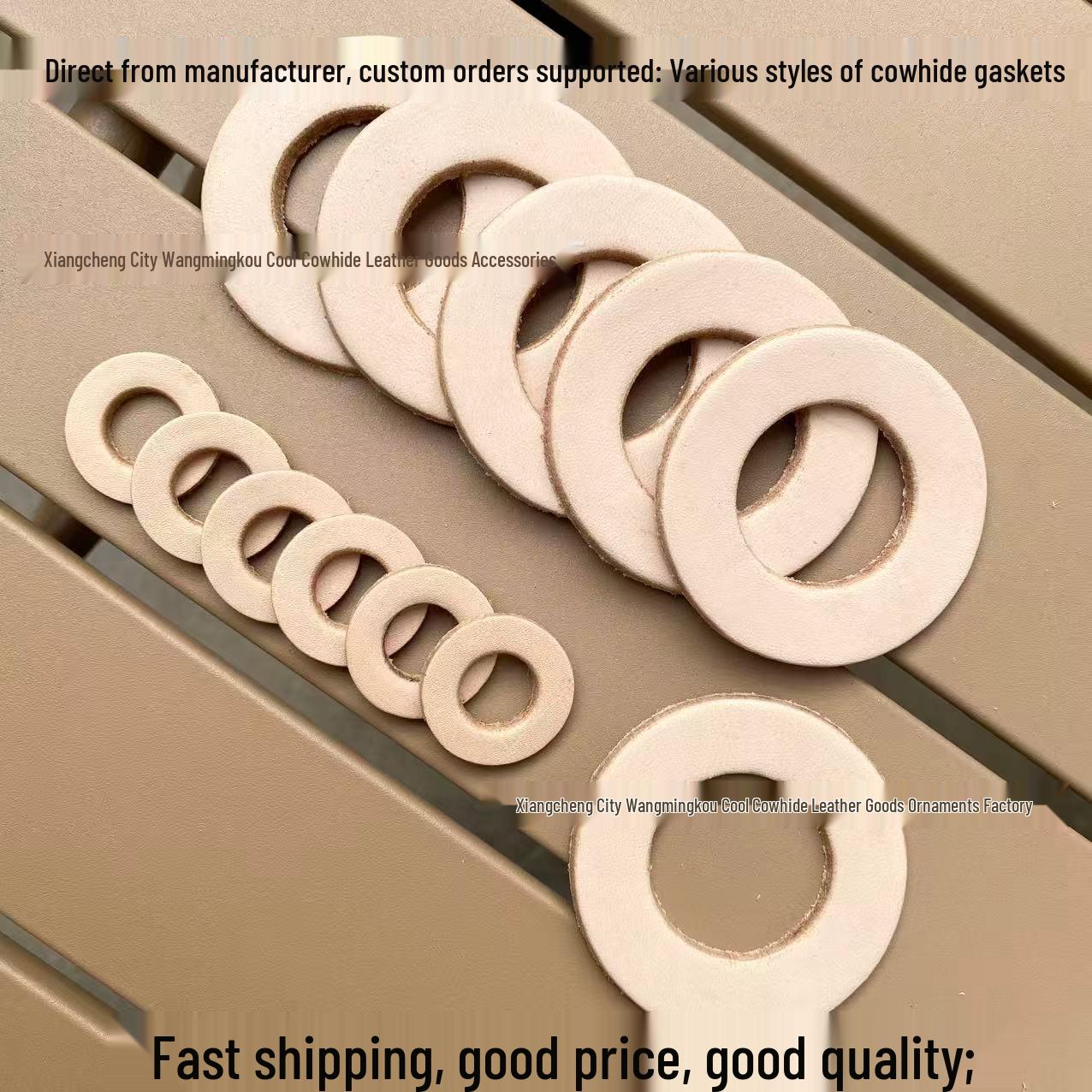 Cowhide Gasket Seal and Buffer Pad
Cowhide Gasket Seal and Buffer Pad
