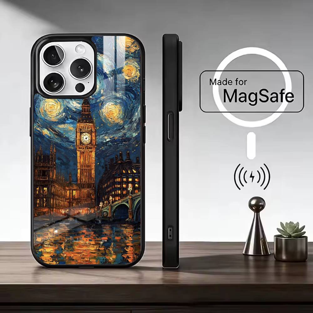 Van Gogh A-Art Aesthetic Phone Case For iPhone17,16,15,14,13,12,11 Plus,Pro Magnetic For Magsafe Wireless Charging iPhone11
Van Gogh A-Art Aesthetic Phone Case For iPhone17,16,15,14,13,12,11 Plus,Pro Magnetic For Magsafe Wireless Charging iPhone11