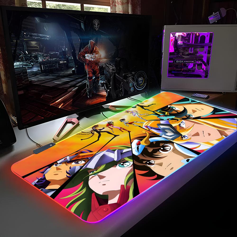 S-Saint Seiya Mouse Pad RGB Backlit Mouse Pad Laptop Mouse Pad Laptop Gamer Computer Desk Gaming Accessories RGB600x300x3mm
S-Saint Seiya Mouse Pad RGB Backlit Mouse Pad Laptop Mouse Pad Laptop Gamer Computer Desk Gaming Accessories RGB600x300x3mm
