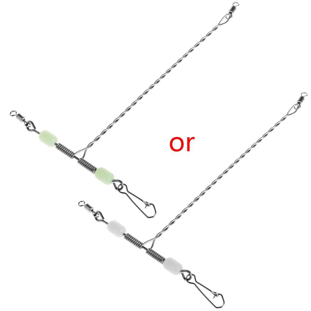 Рыболовная проволочная оснастка с поворотным креплением для Т-образных стальных светящихся бусин, снастей для активного отдыха на природе и рыбалки
Рыболовная проволочная оснастка с поворотным креплением для Т-образных стальных светящихся бусин, снастей для активного отдыха на природе и рыбалки