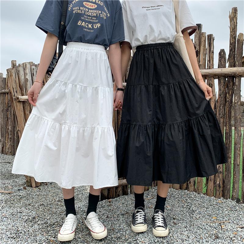 Women s Summer New Style Student Gentle White Stacked Skirt Umbrella Skirt High Waist Mid-length A-line Skirt Long Skirt S белый
Women s Summer New Style Student Gentle White Stacked Skirt Umbrella Skirt High Waist Mid-length A-line Skirt Long Skirt S белый