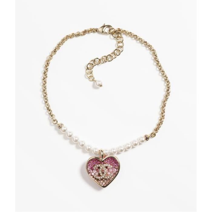 CHANEL 23 Spring and Summer 23P Love Double C Exquisite Metal Necklace Women s Style рожевий
CHANEL 23 Spring and Summer 23P Love Double C Exquisite Metal Necklace Women s Style рожевий