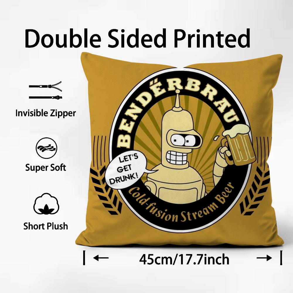 Anime FFuturama BBender Cushion Cover Plush Fabric Soft DoubleSided Printed Sofa Warm Winter Home Child Gift Pillow Case 30X30cm
Anime FFuturama BBender Cushion Cover Plush Fabric Soft DoubleSided Printed Sofa Warm Winter Home Child Gift Pillow Case 30X30cm