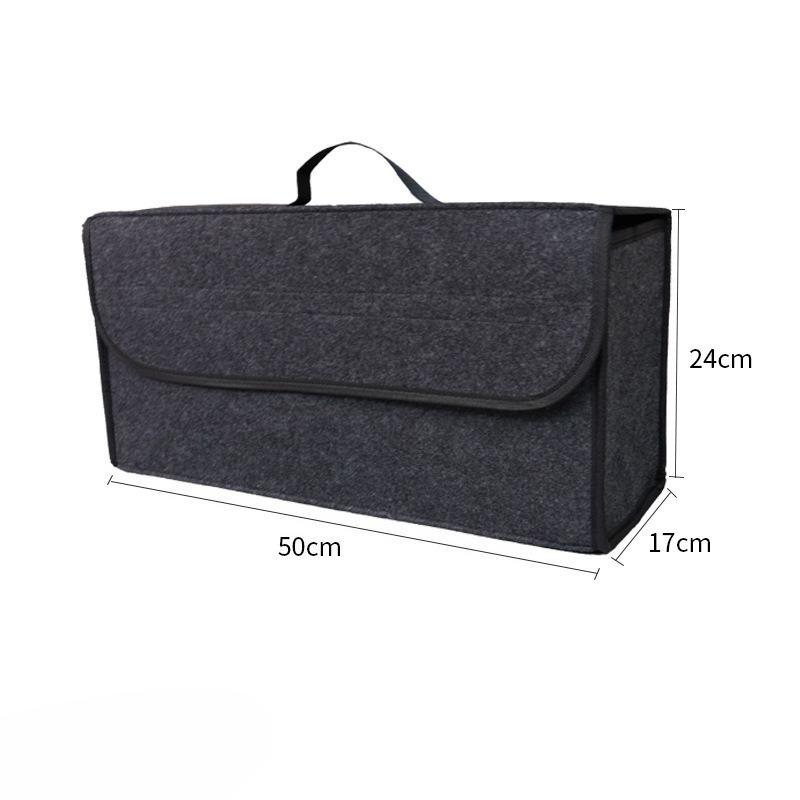 Gray Anti Slip Car Trunk Organizer Bag Multi Compartment Soft Felt Storage Box for Boot Tools & Auto Accessories dark grey,1pc
Gray Anti Slip Car Trunk Organizer Bag Multi Compartment Soft Felt Storage Box for Boot Tools & Auto Accessories dark grey,1pc
