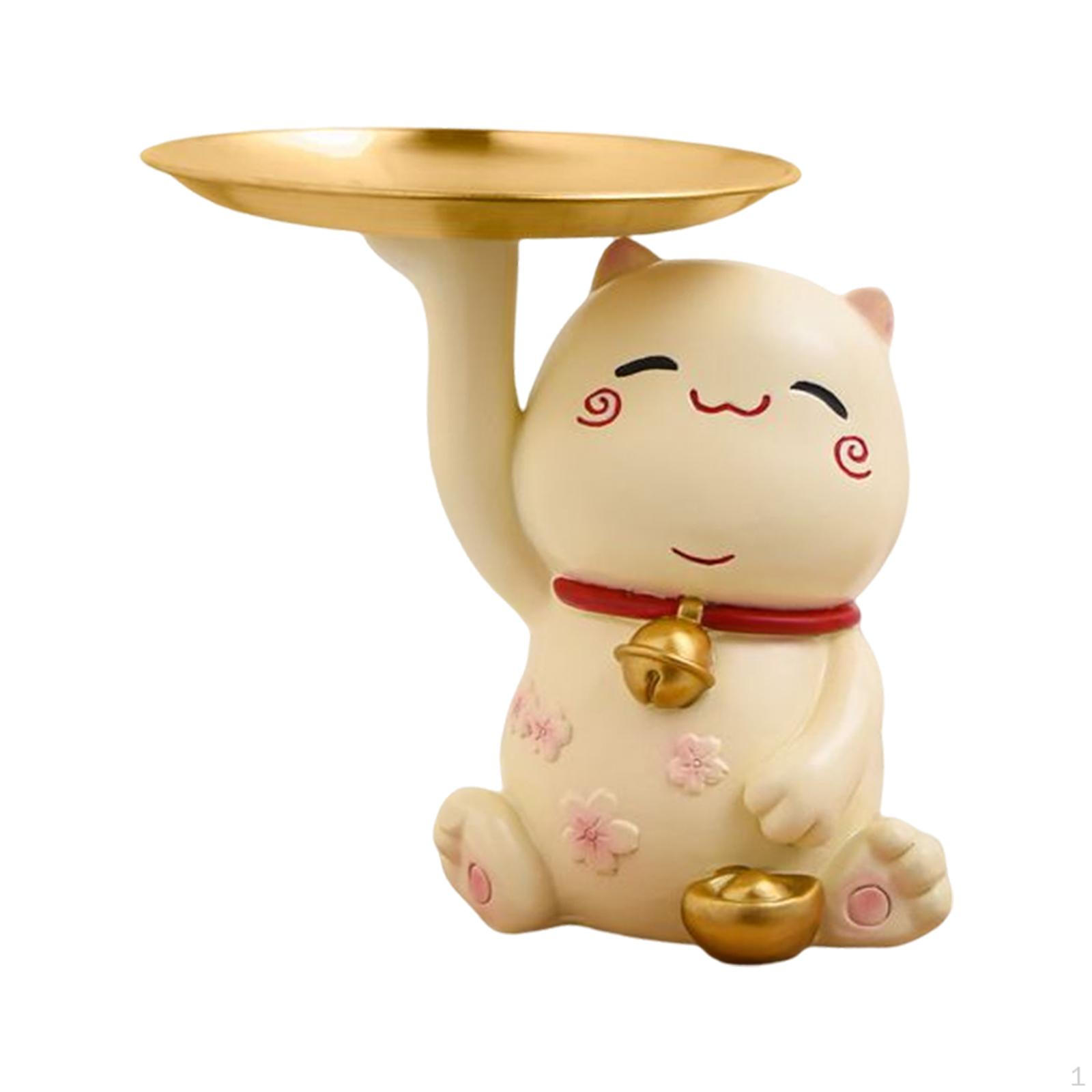 Statue Storage Tray, Resin Figurine Sundries Container, Sculpture Key Holder Jewelry for 16cmx17cmx14cm
Statue Storage Tray, Resin Figurine Sundries Container, Sculpture Key Holder Jewelry for 16cmx17cmx14cm