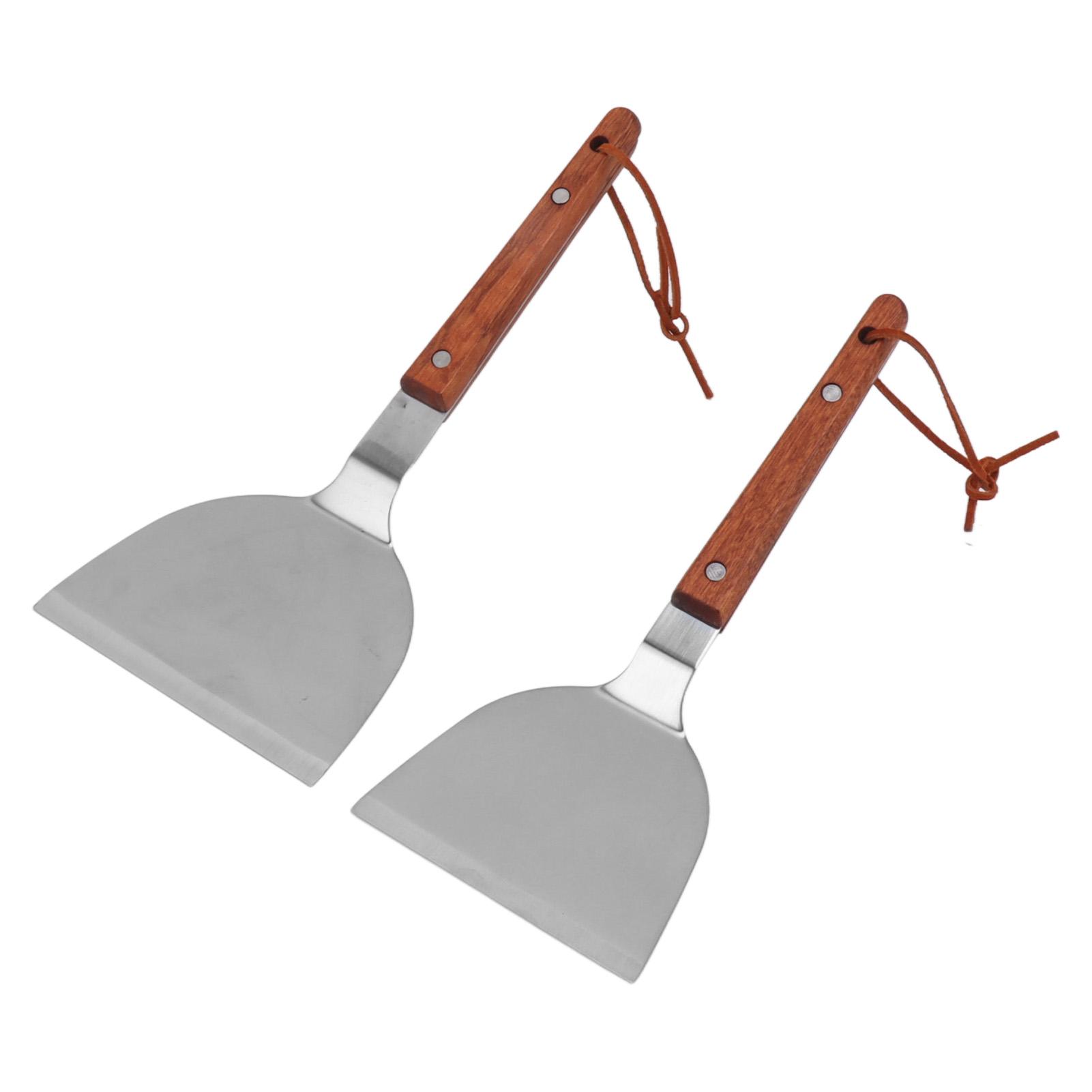 Spatula Turner Grill Flat Spatula Stainless Steel Comfortable Grip Wood Handle Heat Resistant Easy to Clean Durable L
Spatula Turner Grill Flat Spatula Stainless Steel Comfortable Grip Wood Handle Heat Resistant Easy to Clean Durable L