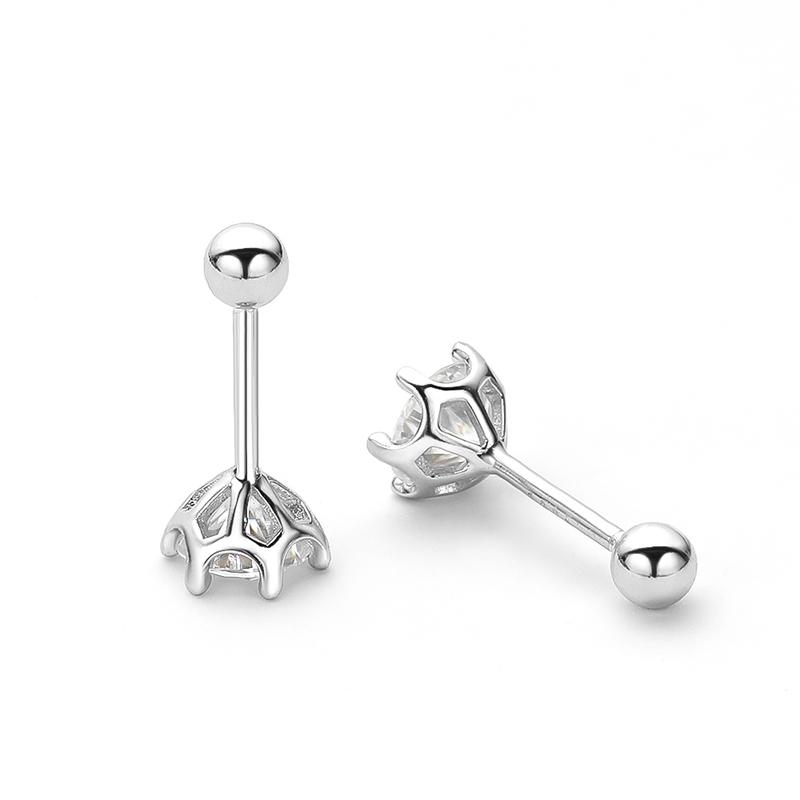 Smyoue White Gold Plated 2ct Moissanite Studs Earrings for Women Wedding Sparkling 100% S925 Silver Luxury Jewelry GRA 0.2CT 3.5mm not GRA
Smyoue White Gold Plated 2ct Moissanite Studs Earrings for Women Wedding Sparkling 100% S925 Silver Luxury Jewelry GRA 0.2CT 3.5mm not GRA