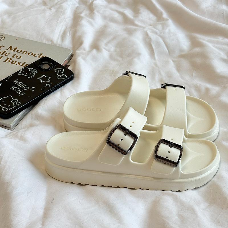 Women Men Double Buckle Adjustable Platform Slides Soft EVA Non-slip Summer Sandals Casual Indoor Outdoor Beach Slippers 36 белый
Women Men Double Buckle Adjustable Platform Slides Soft EVA Non-slip Summer Sandals Casual Indoor Outdoor Beach Slippers 36 белый