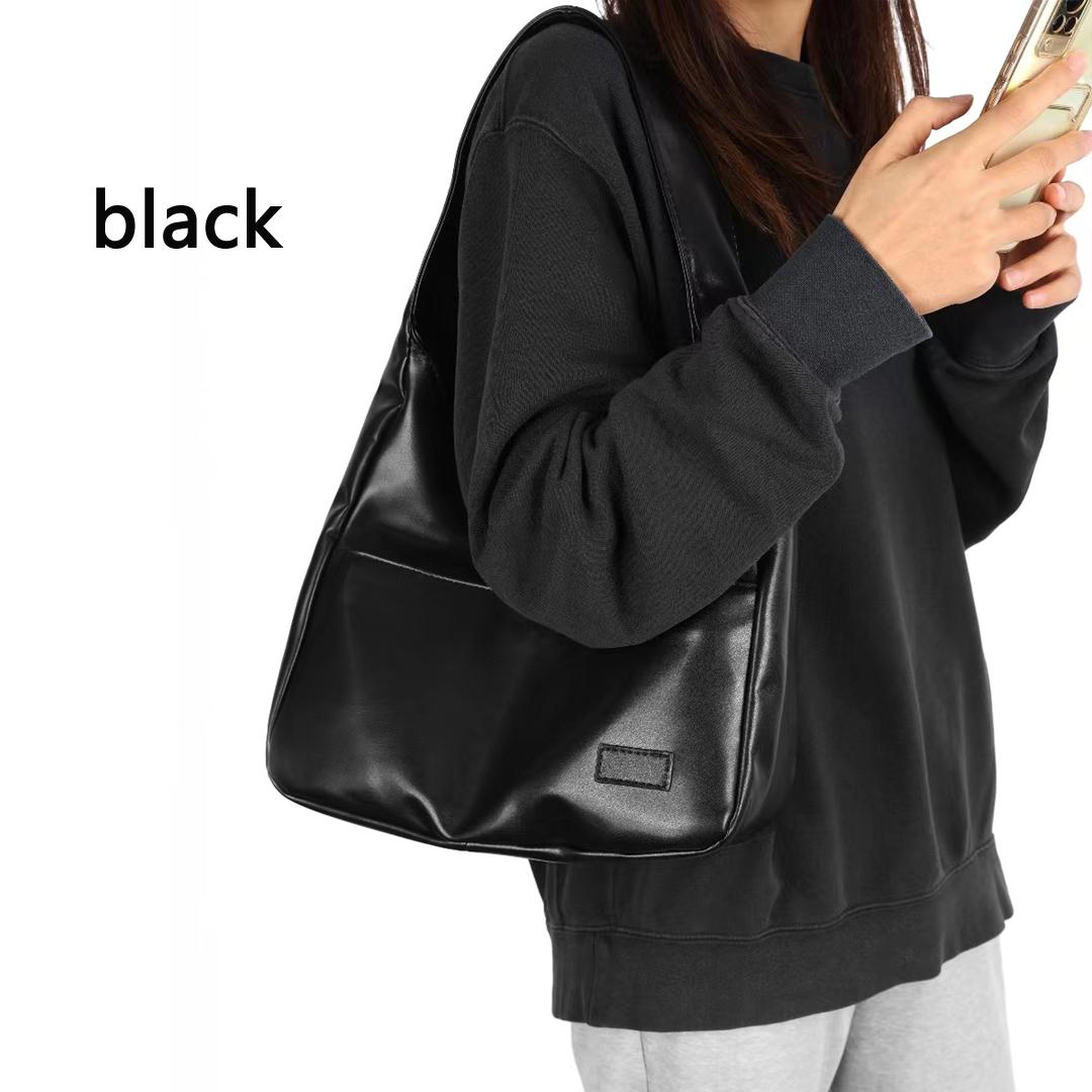 Large capacity tote bag for women s new soft leather portable commuting bag for college students, single shoulder bag, bucket ba чёрный
Large capacity tote bag for women s new soft leather portable commuting bag for college students, single shoulder bag, bucket ba чёрный