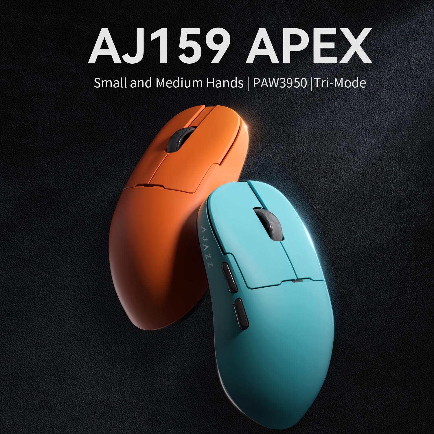 AJAZZ AJ159 APEX игровая мышь беспроводной Bluetooth 2.4G приемник PAW3395 датчик для игрового офиса синий
AJAZZ AJ159 APEX игровая мышь беспроводной Bluetooth 2.4G приемник PAW3395 датчик для игрового офиса синий