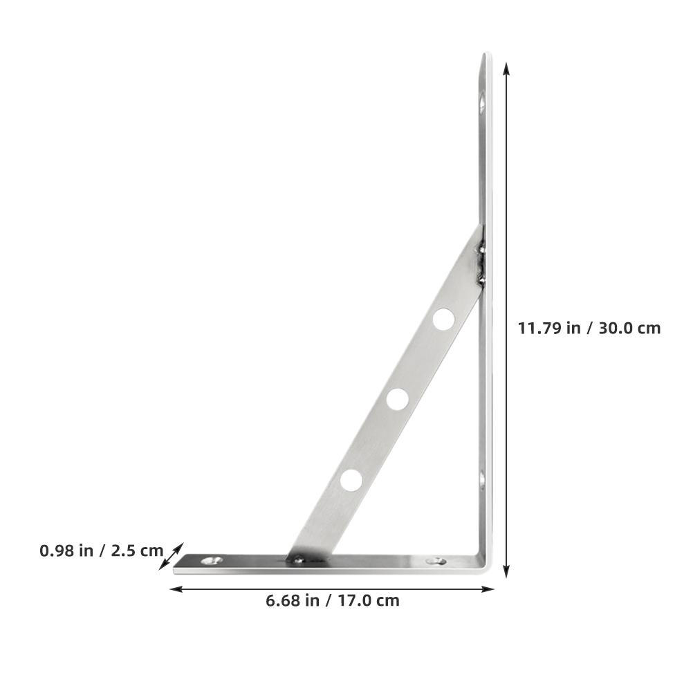 Stainless Steel Triangle Bracket Wall Shelf Heavy Duty Braces Wall Heavy Duty Tripod Shelving Brackets Furniture Supports other
Stainless Steel Triangle Bracket Wall Shelf Heavy Duty Braces Wall Heavy Duty Tripod Shelving Brackets Furniture Supports other
