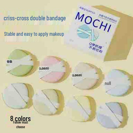 Mochi Double Ribbon Air Cushion Puff: Thick Marshmallow Soft Makeup Sponge, Non-Absorbent. Bare Packaging
Mochi Double Ribbon Air Cushion Puff: Thick Marshmallow Soft Makeup Sponge, Non-Absorbent. Bare Packaging