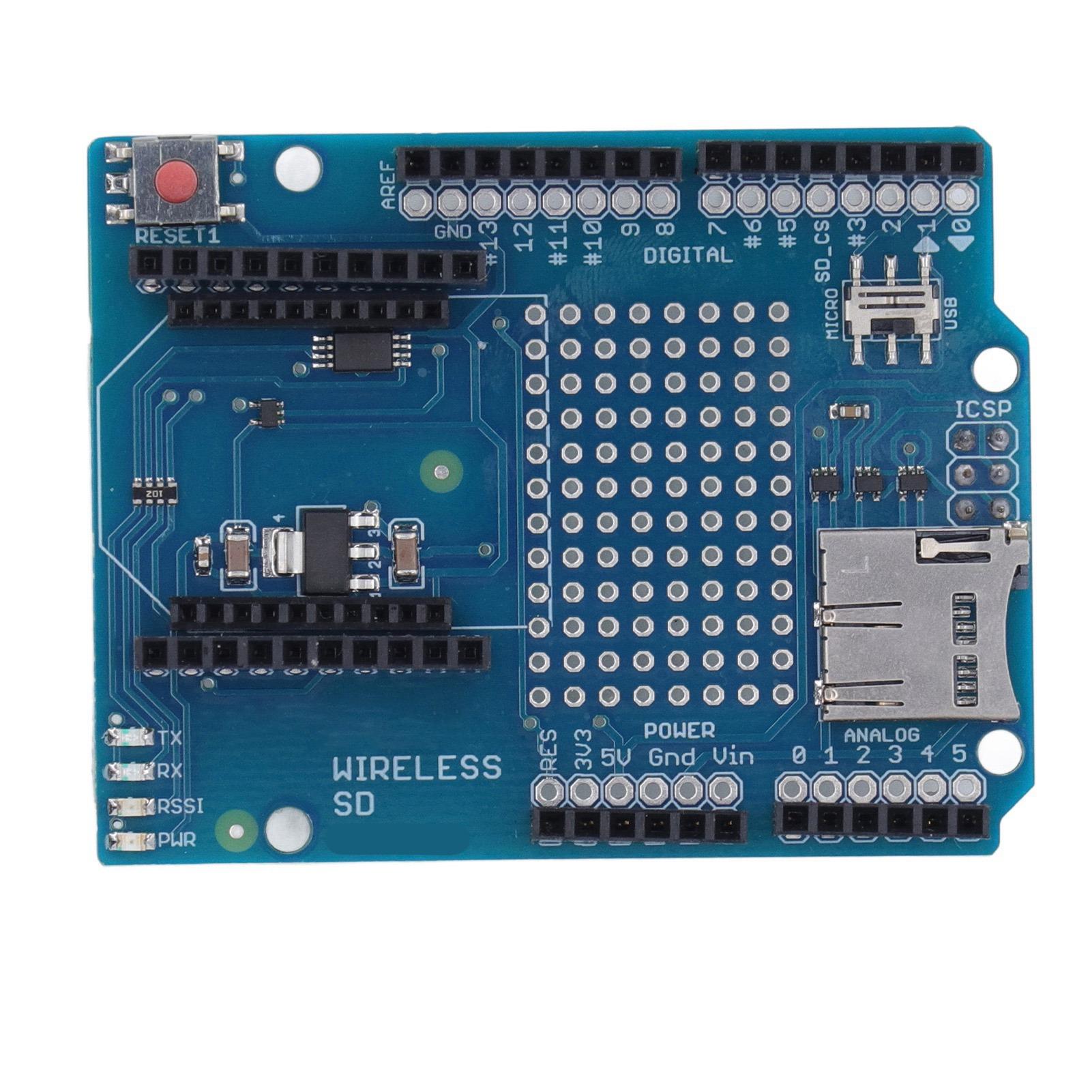 Prototype Screw Shield Wireless On Board Storage Card Slot Terminal Point Prototype Expansion Board
Prototype Screw Shield Wireless On Board Storage Card Slot Terminal Point Prototype Expansion Board