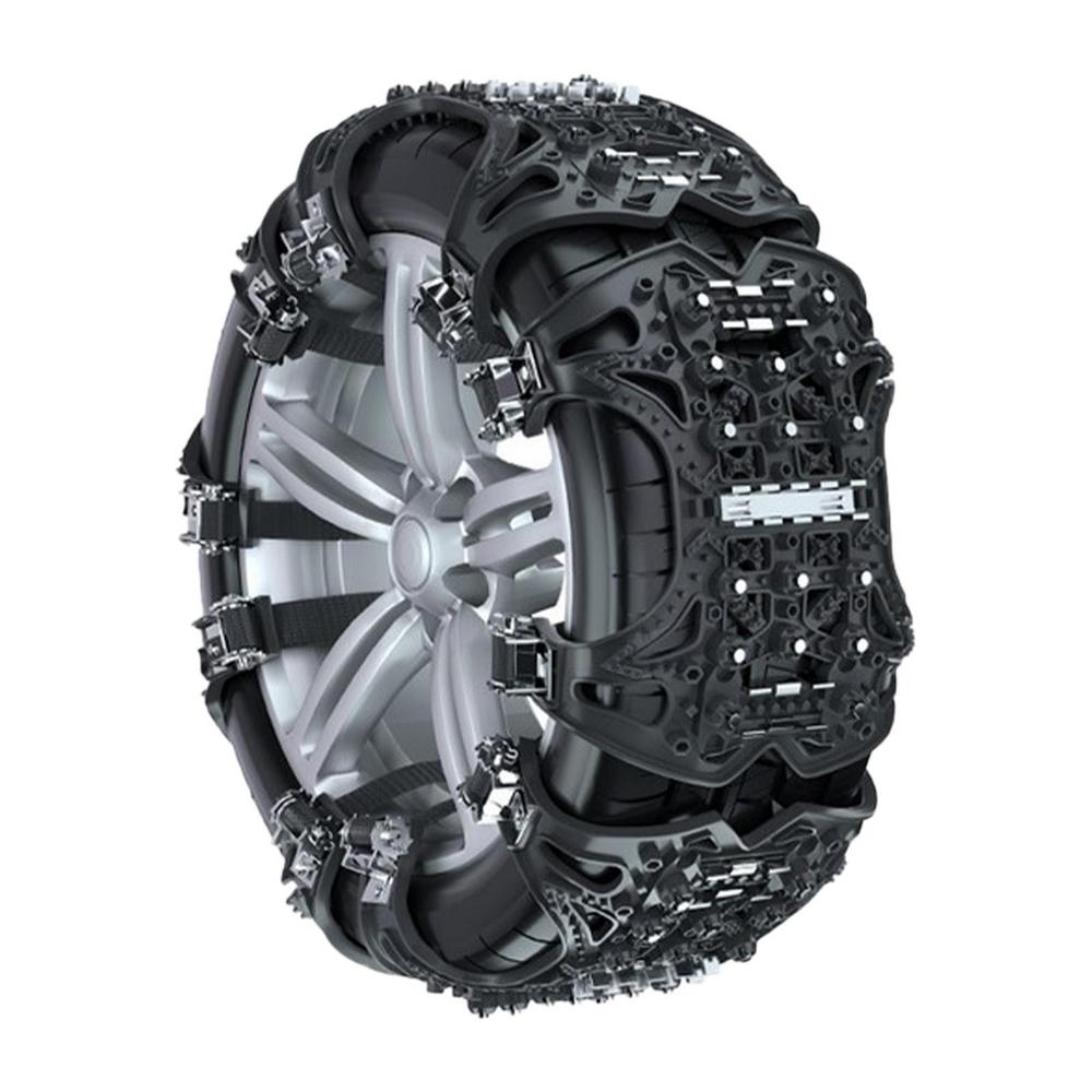 Car Tire Chain Automobile Tire Crawler Anti-Slip Chain Universal Weather-Resistant Tire Snow Chain For Car Off-Road Vehicle SUVs чорний
Car Tire Chain Automobile Tire Crawler Anti-Slip Chain Universal Weather-Resistant Tire Snow Chain For Car Off-Road Vehicle SUVs чорний